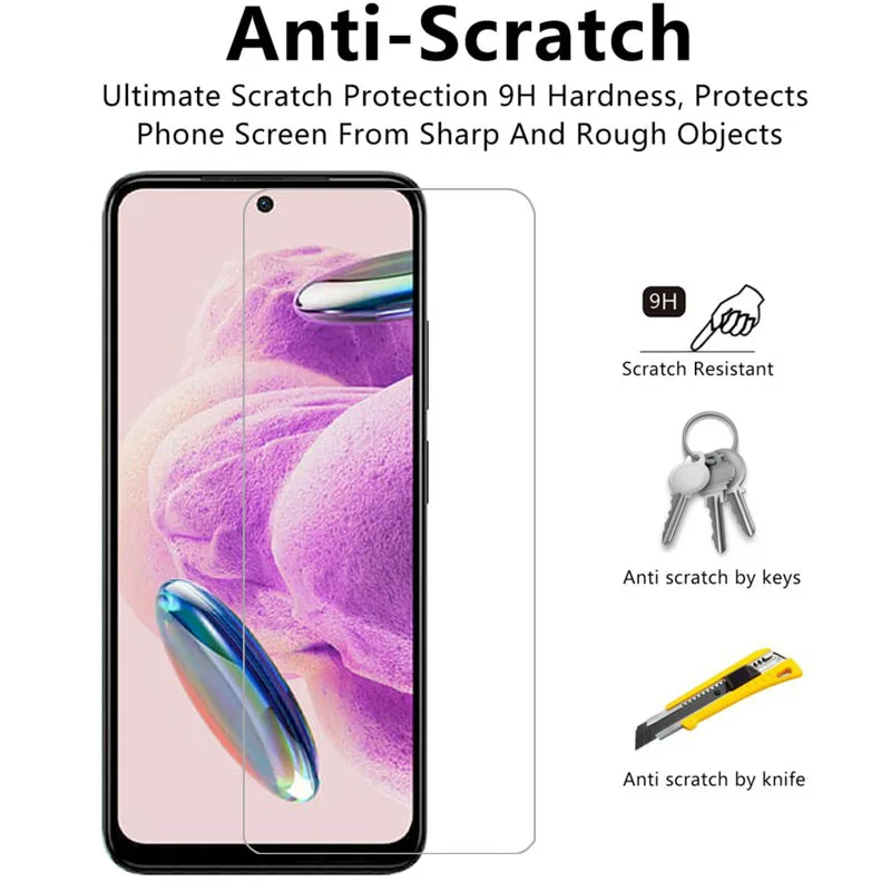 protective tempered glass for xiaomi redmi note 12s 12r pro screen protector note12s note12r 12 s r s12 r12 5g film xiomi remi view 3