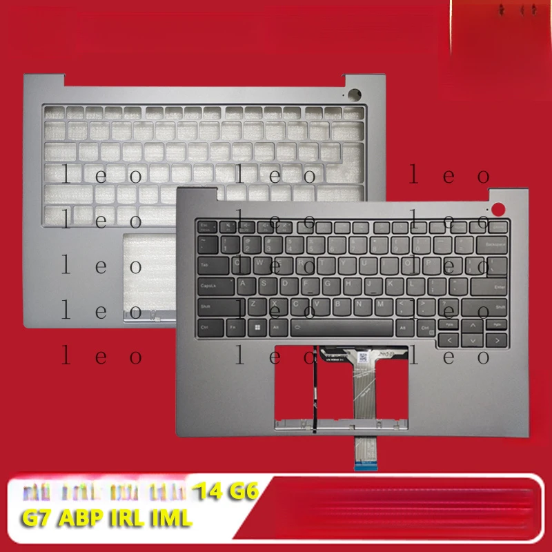 

Подходит для Lenovo ThinkBook14 G6 G7 ABP IRL IML, клавиатура, C-панель, подставка для рук, 5CB1M48330