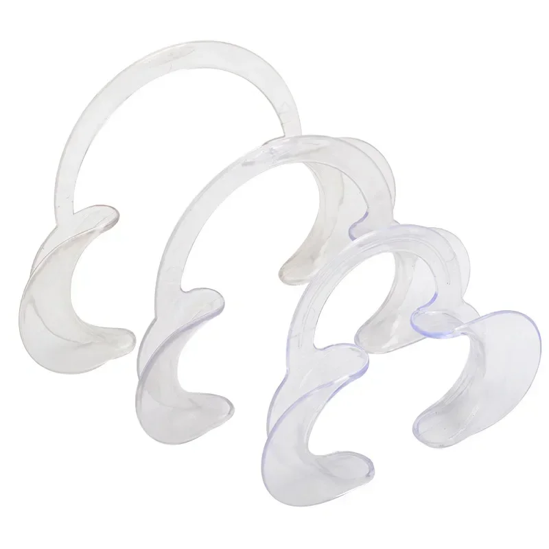 

Dental Tools Oral Care, C Type Dental Dentist Mouth Opener, Lip Cheek Retractor, Teeth Whitening, 5pcs Reusable