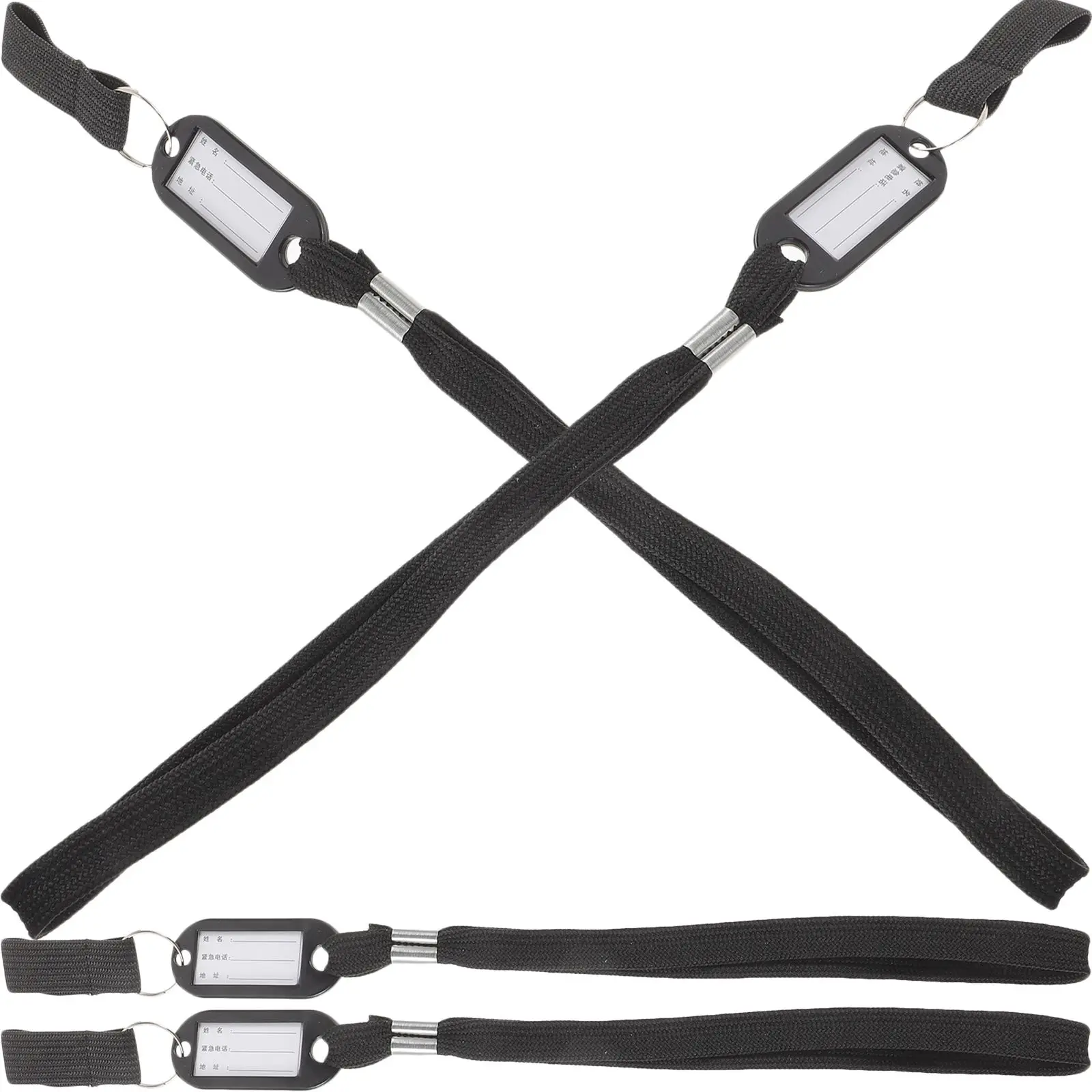 

4 Pcs Anti-lost Wrist Straps for Walking Canes Cane Lanyards Plastic Loops Elder Phone 1 5 to 2 5 Diameter Outdoor Health Care