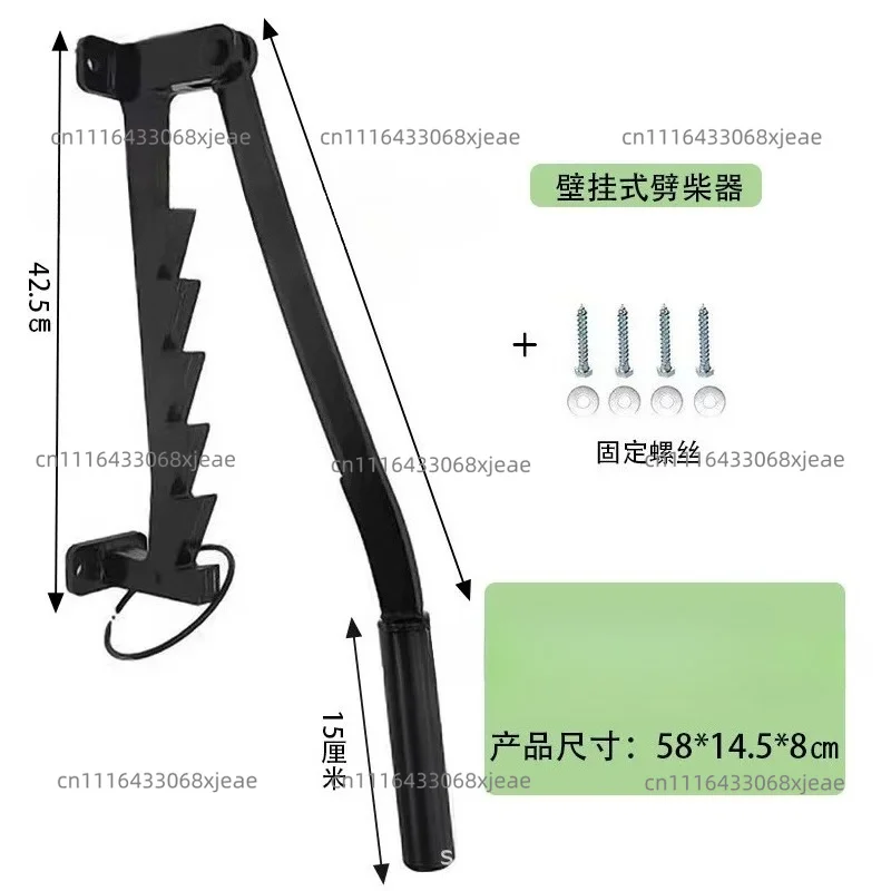 Wall Mounted High Carbon Steel Firewood Kindling Splitter Log Cutter