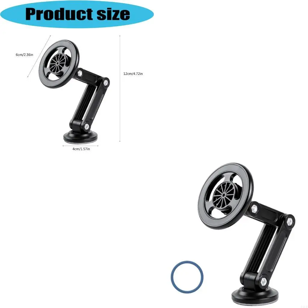 F1CF Car Phone Mount 360 Degree Rotation Anti Drop Design Universal Dashboard Suction Cup Phone Holder