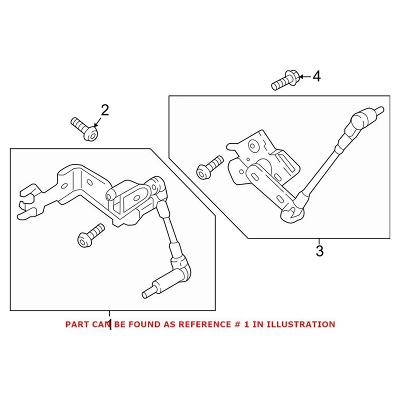 8W0941286C Headlight Level Sensor For  A4 A5 RS5 S4 S5 Avant 2016-2023 Front Right Body Height Sensor 8W0 941 286 E