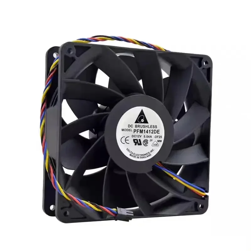 for Delta 14038 12V 5.04A 14cm Double Ball Bearing Cooling Fan Original Imported High Airflow Silent Computer Case Cooler