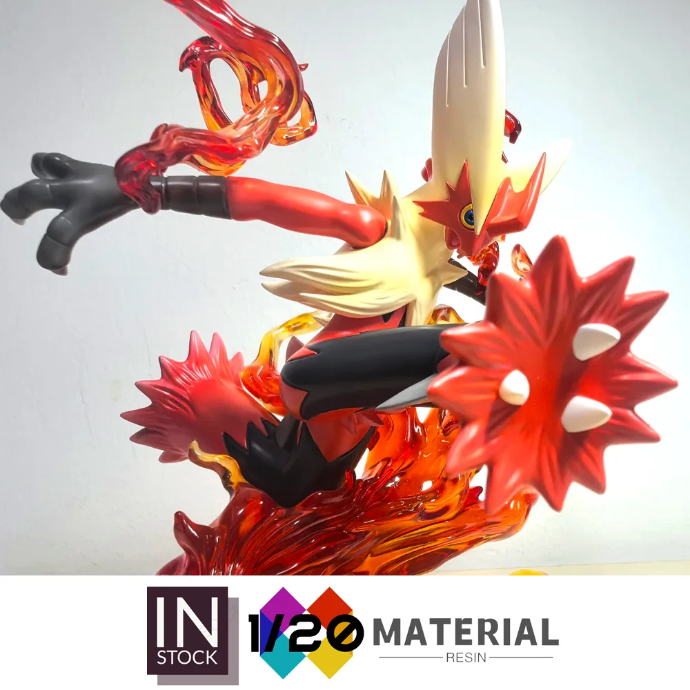 [In Stock]1/20 Resin Scale World [FOG] - Torchic & Combusken & Blaziken & Mega Blaziken [Split RE-MENT]