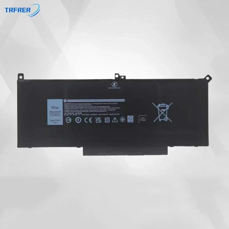 

F3YGT Laptop Battery For Dell Latitude 12 7000 E7280 E7290 E7380 E7390 E7480 E7490 2x39G DJ1J0 60wh 7500mAh