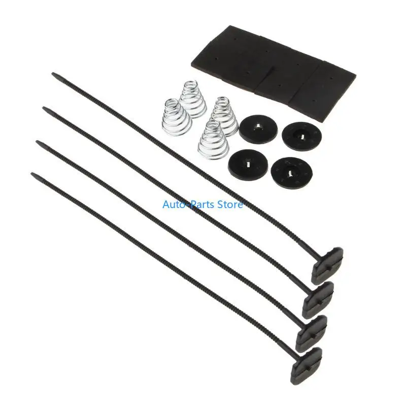 

87HE Universal Car Electric Radiator Cooling Cooler Fan Mount Fitting Kits Line