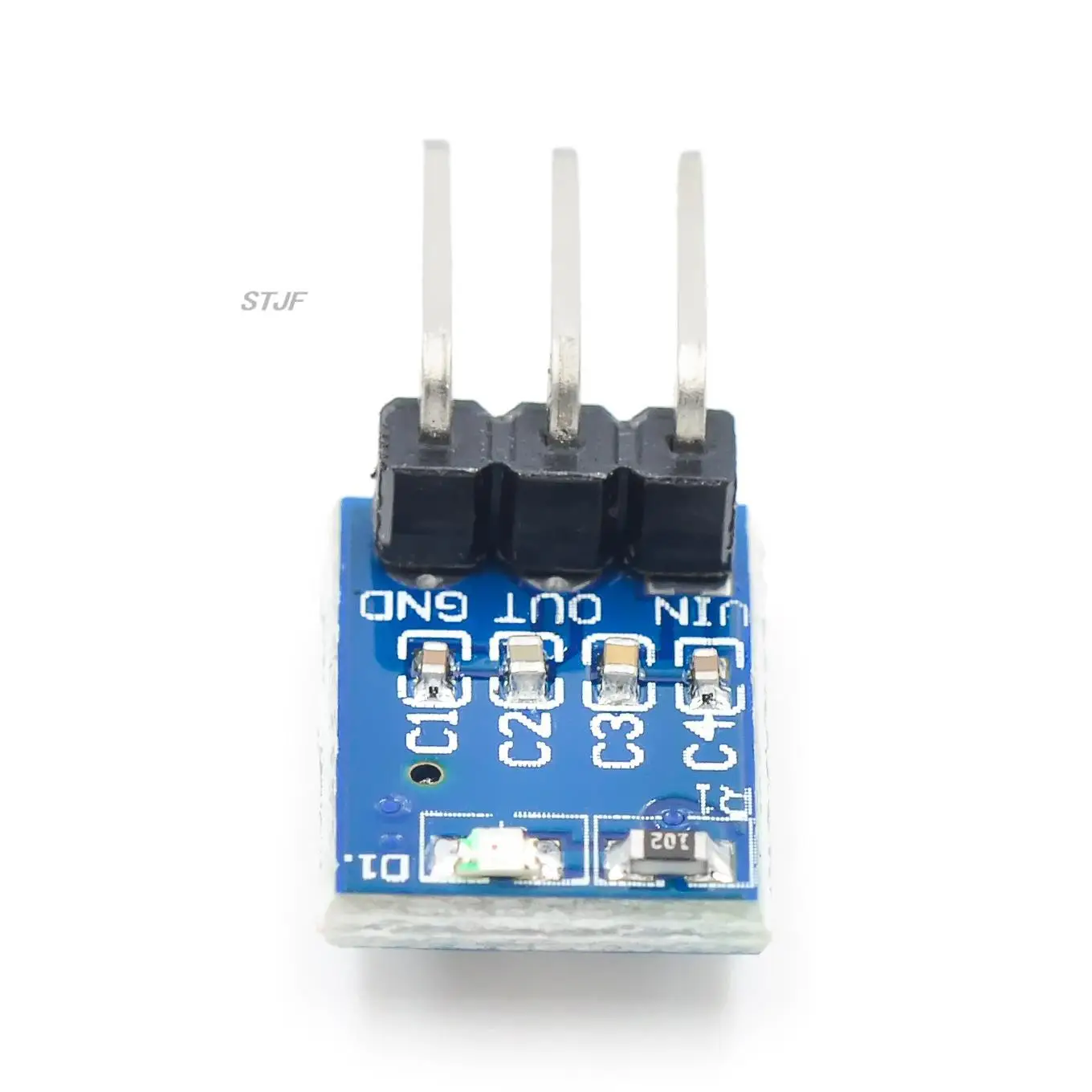 โมดูลแหล่งจ่ายไฟแบบ Step-Down DC 5V ถึง3.3V AMS1117-3.3 800MA LDO