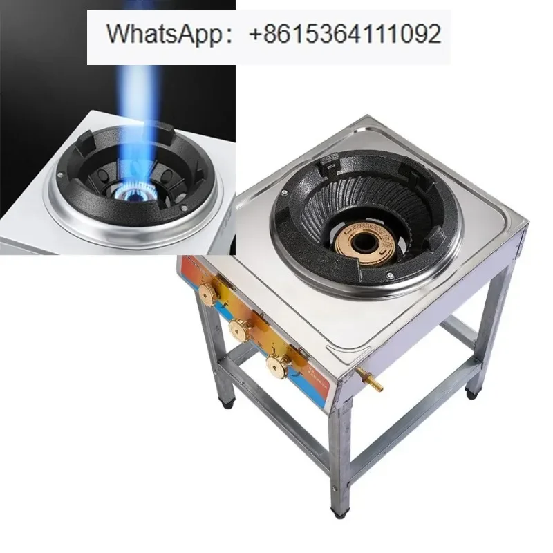 Quemador Wok High Presion Gas GLP, 40KW, Power Bank 138