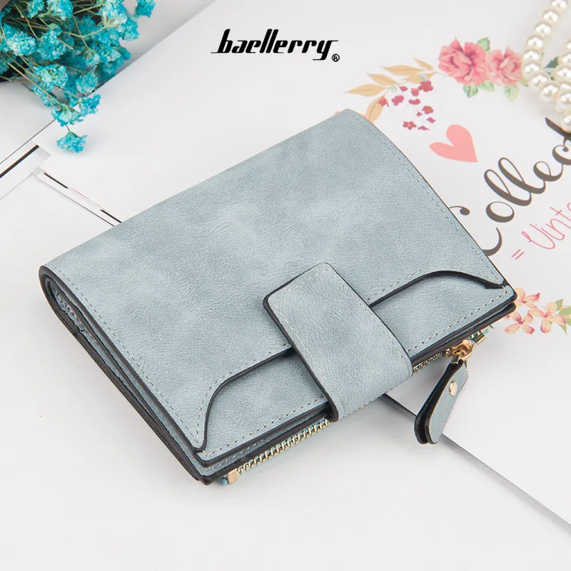 2024 New Women's Edition Coin Purse Korean Version Multi Slot Zipper Triple Fold Card Bag Wallet for Women