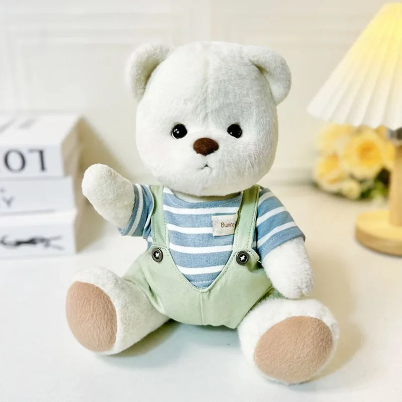 New Little Bear Plush Doll Clothes Toys for Changing Clothes Kawaii Children\'s Stuffed Dolls Room Decoration Gifts for Girls