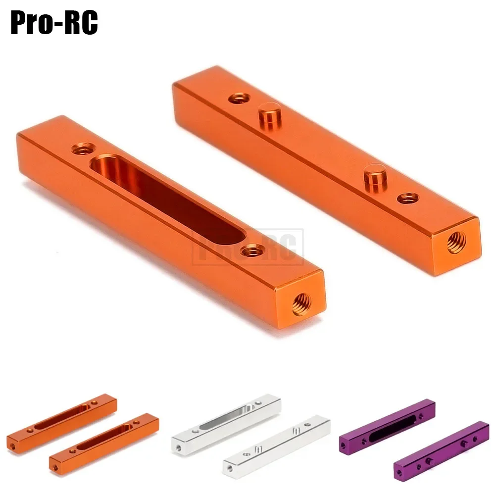 2Pcs Front / Rear Aluminium Bulkhead Mount 86079 86386 for RC Cars 1/10 HPI SAVAGE SS Flux X 4.6 XL 5.9 Upgrade Part
