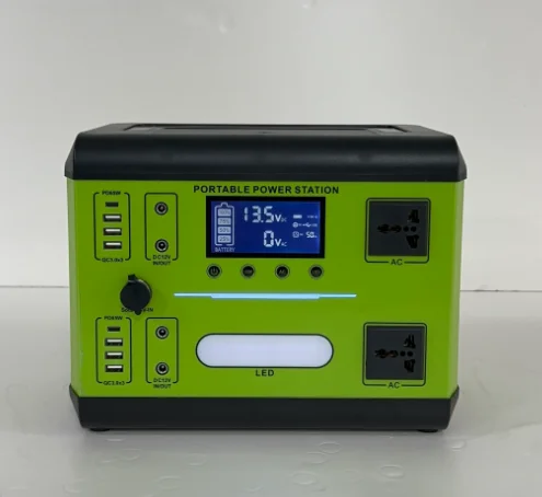 600W Portable Power Station 538Wh Portable Power Bank - Multi-Port Solar Generator for Home & Travel Use