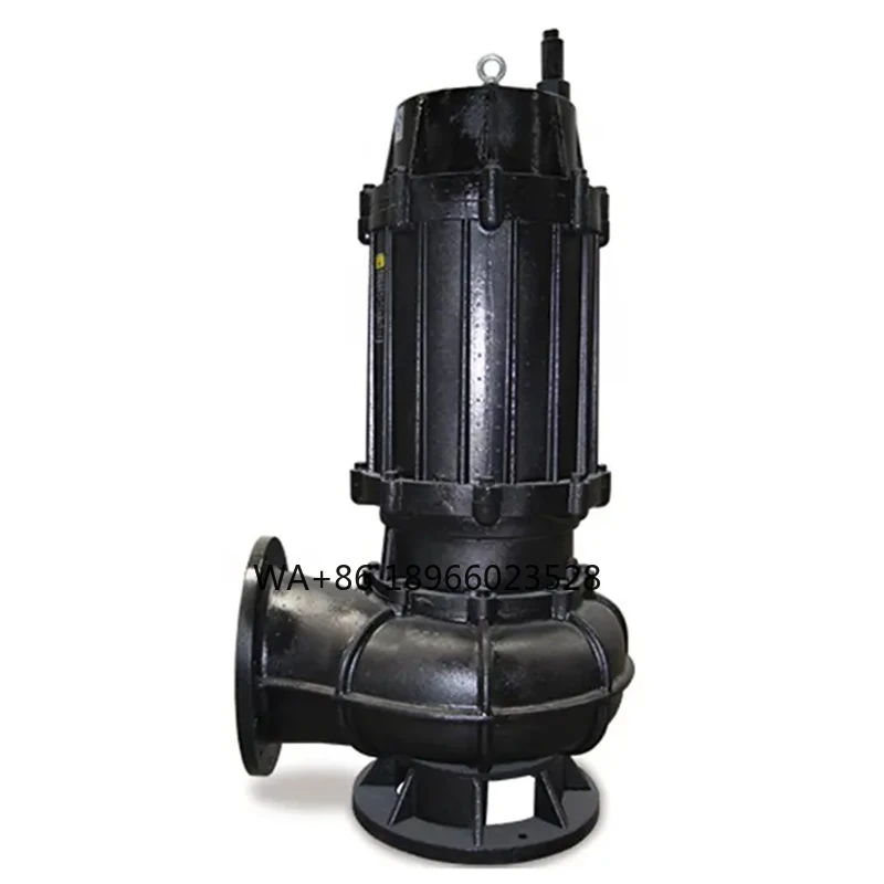 High Flow Rate 6 Inch Submersible Drainage Non Clog Sewage Dredge Pump