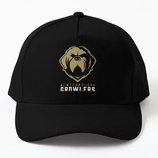Newfoundland Growlers Baseball Cap Hut Snapback Herren Schwarz Einfarbig Hip Hop Sommer Outdoor Casual Sonne Frauen Casquette