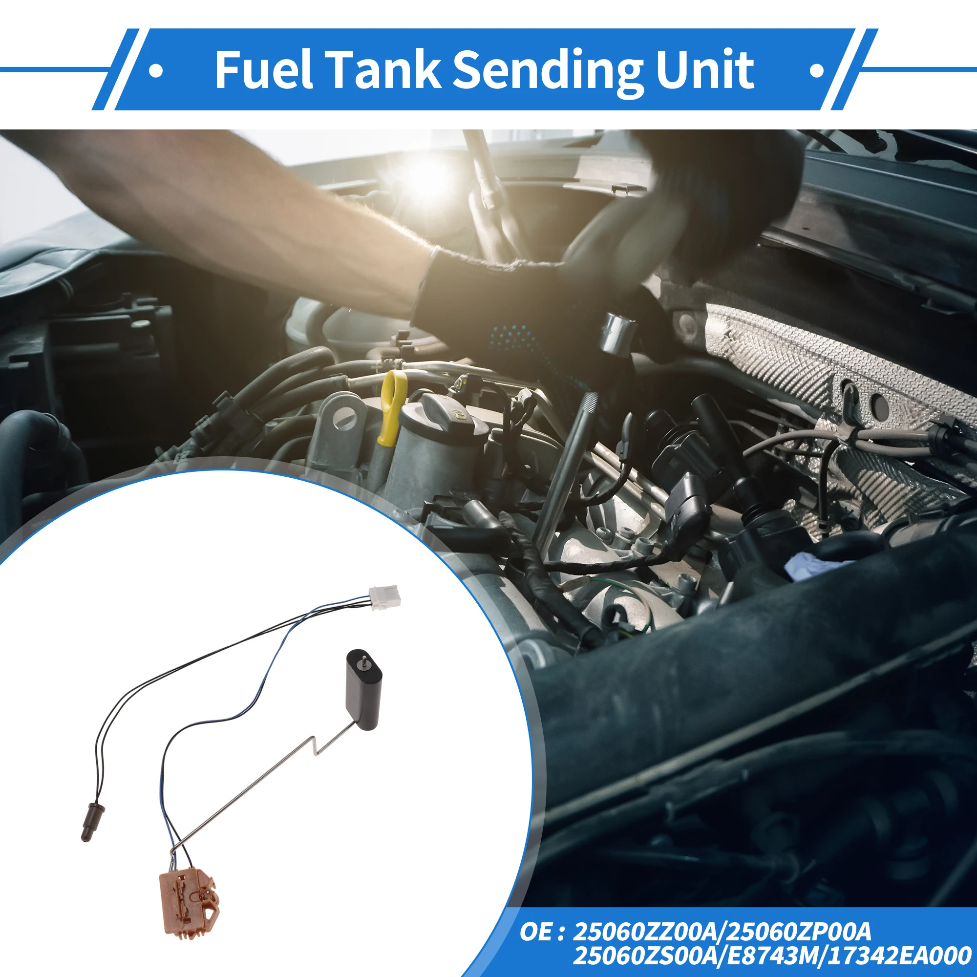 UXCELL Fuel Tank Sending Unit Compatible for Nissan Pathfinder‌ 2010-2015 No.25060ZZ00A