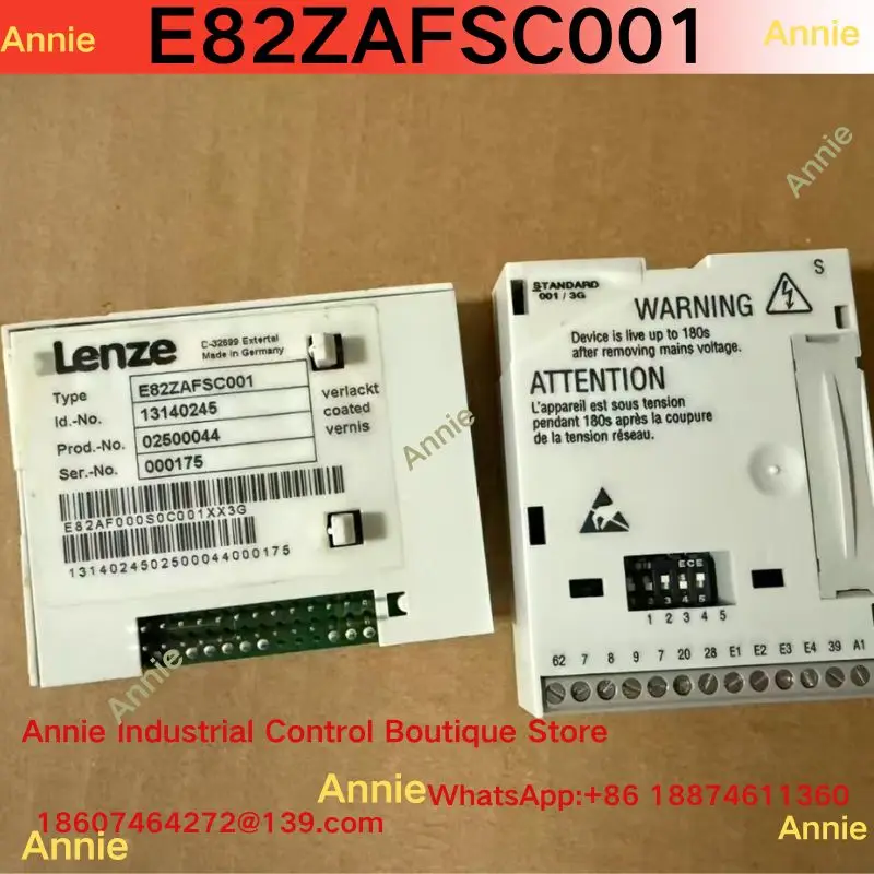 Second-hand test OK  E82ZAFSC001 frequency converter communication module