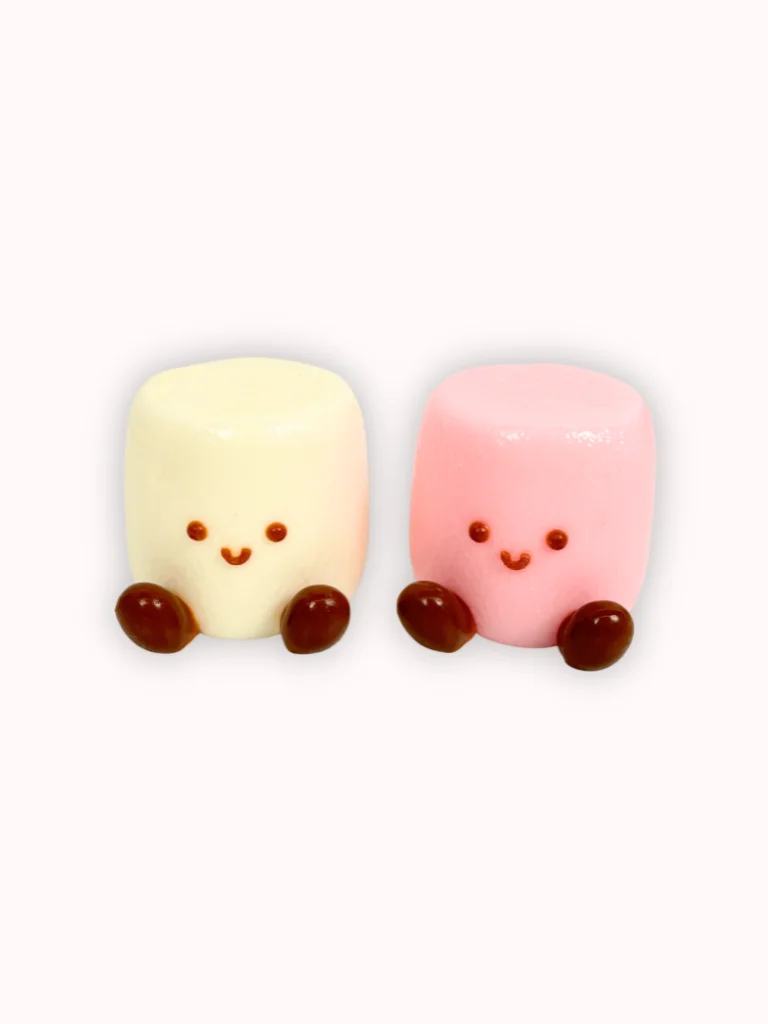 

Food Grade Silicone 2Pcs Marshmallow Handmade Taba Squishy Toy