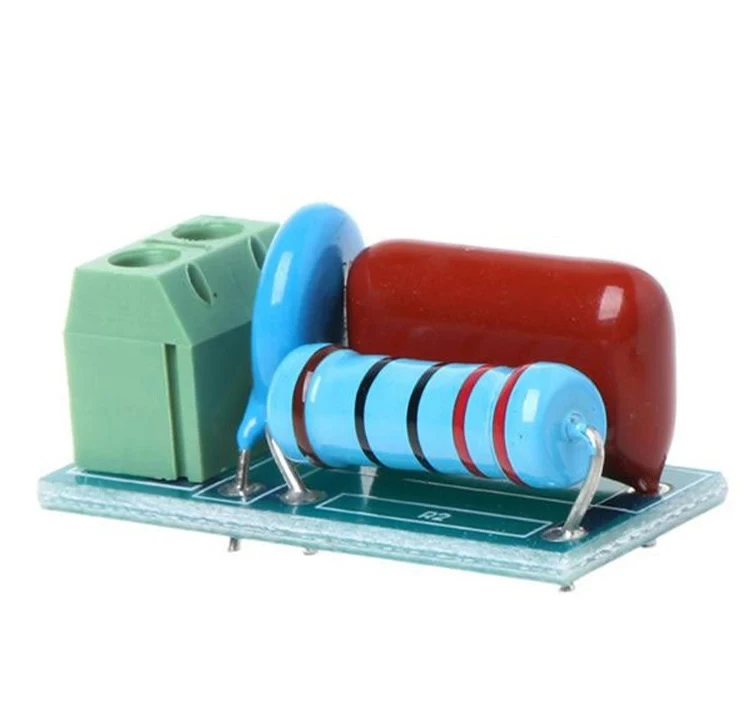 

Relay contact protection resistor surge 6V 9V 12V 24V 110V 220VAC/DC 5V-400V RC absorption/buffering circuit module