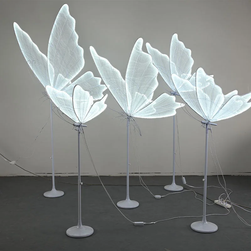 

Explosive Models Wedding Stage Led Butterfly Light Road Lead Wedding Props Road lead Wrought Iron Butterflies