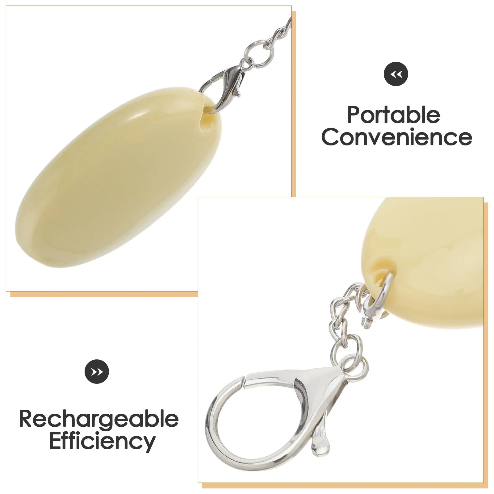Mini Purse Touch Sensing Bag Light LED Handbag Lamp Rechargeable Flashlight Keychain Inside Tote Bag Essentials Yellow