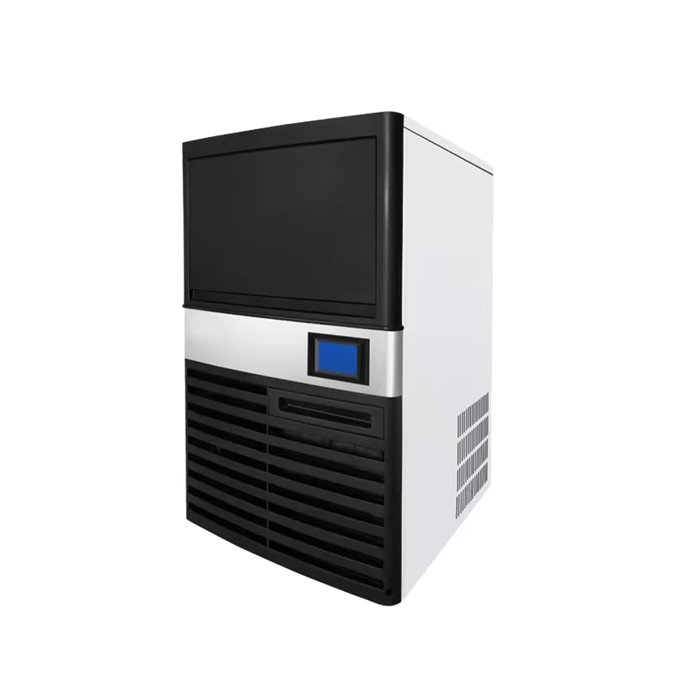 

【Hot】Café Back Counter 220V Professional Commercial Small-Capacity Ice Cube Maker Hotel Household Restaurant Kitchen Ice Maker