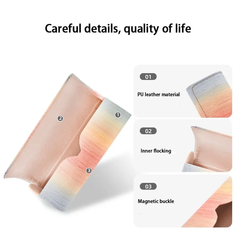 Teens Cute For Women Rainbow Glasses Storage Bag Men Spectacle Case Glasses Box Sunglasses Storage Box Eyewear Cases