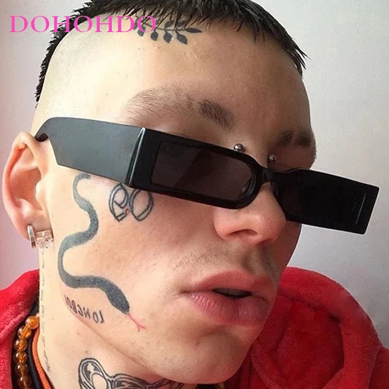 

Small Rectangle Fashion Punk Sunglasses Man Women Hip Hop Vintage Designer Shades Glasses UV400 Eyewear Lunettes De Soleil Homme