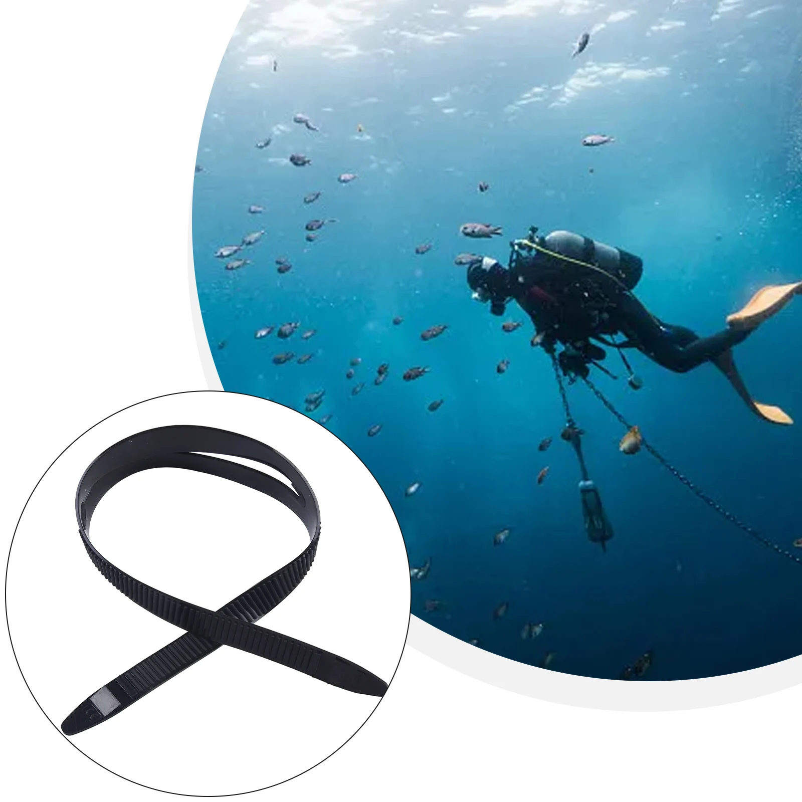 

Diving Glasses Replacement Strap Entertainment Comfortable Compatibility Convenient Easy Replacement Snorkeling