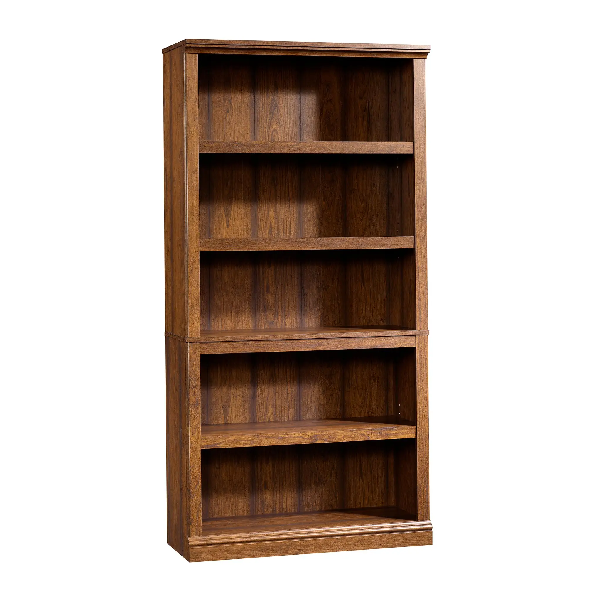 

Miscellaneous Storage 5 Bookcase/Book Shelf, L: 35.28" x W: 13.23" x H: 69.76", Washington Cherry finish