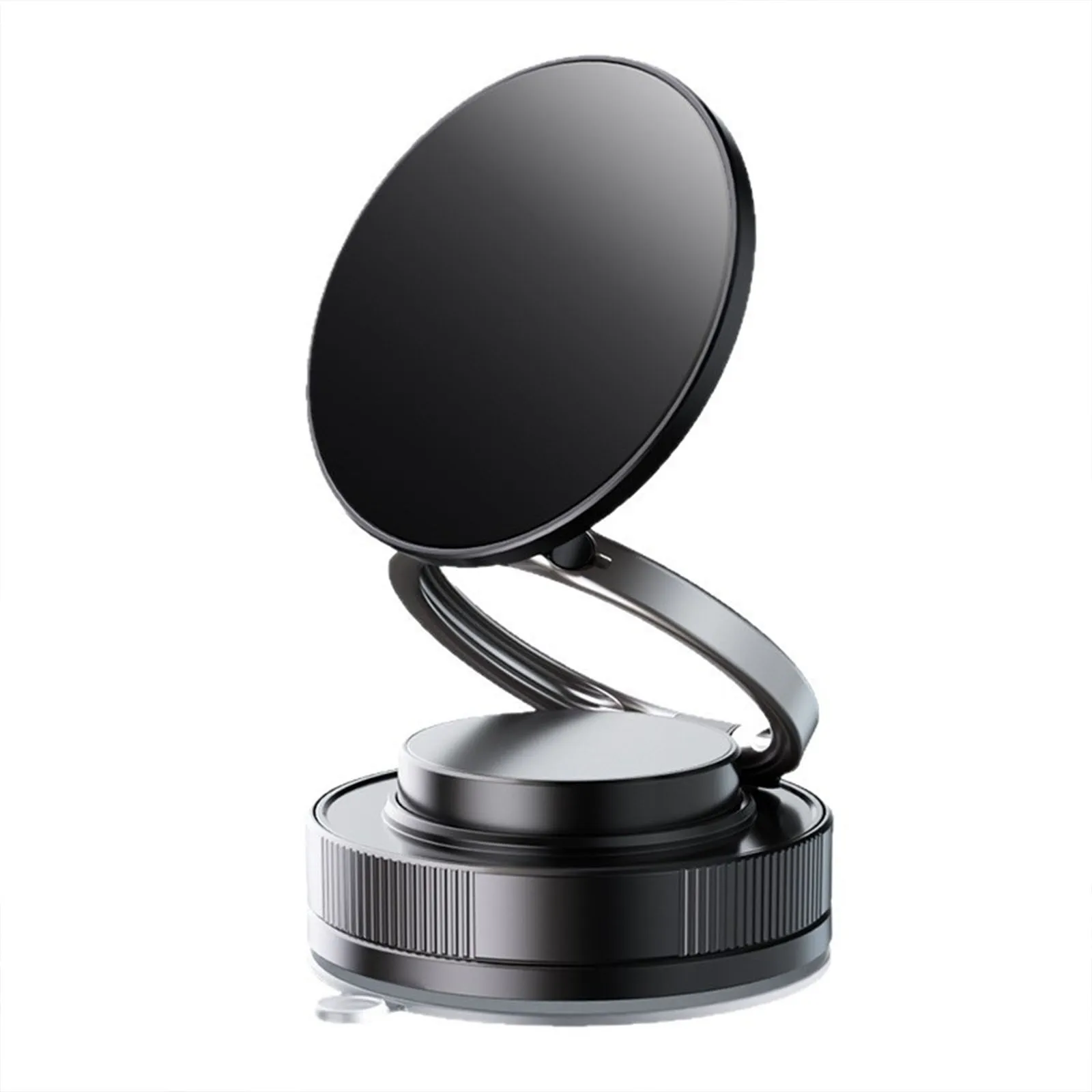 

Magnetic Vacuum Adsorption Suction Cup Bracket Folding Intelligent Car Mount Adjustable Phone Mount Lazy Phone Stand for iPhone