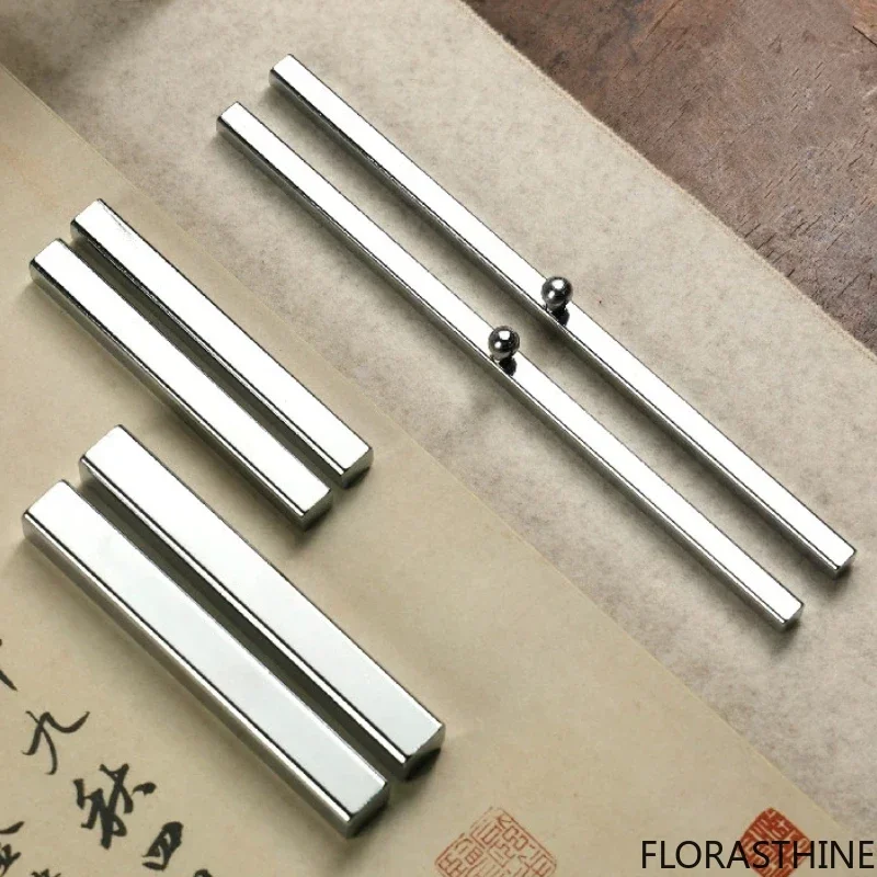 Metal Steel Paperweight Set Calligraphy Painting Desk Decoration Calligraphy Brass Practice Press Paper Weight Home Office Gift