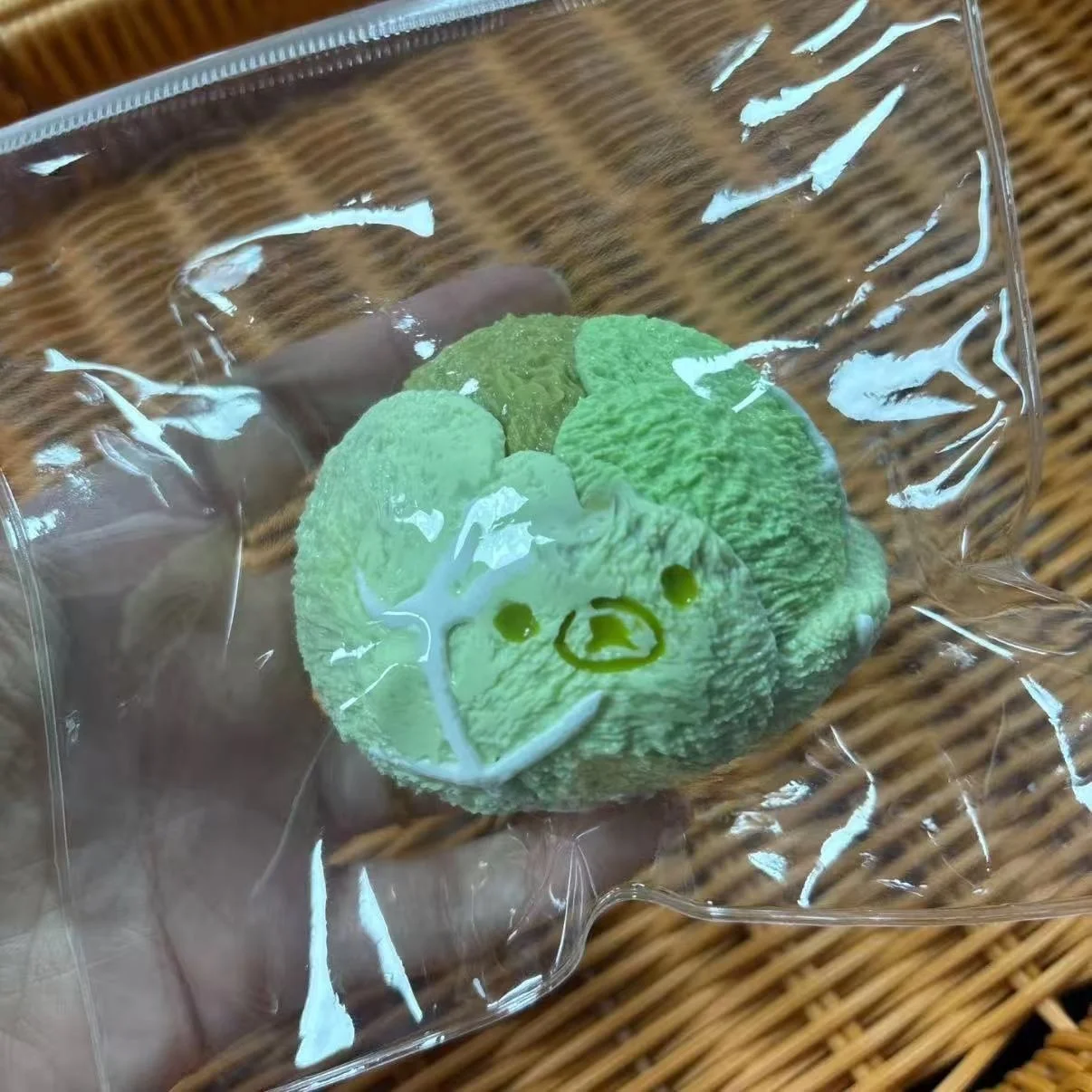 Weicher Taba Squishy mit Butter-Textur Süßer Gemüse-Melonen-Bär zur Stresslinderung - Lebensmittelechtes Silikon 2026 Hot – Detail 6