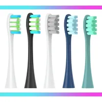 Replacement Brush Heads for Oclean X PRO Elite/Flow/F1/One/X/All Series Sonic Electric Toothbrush DuPont Blue Green Soft Bristle