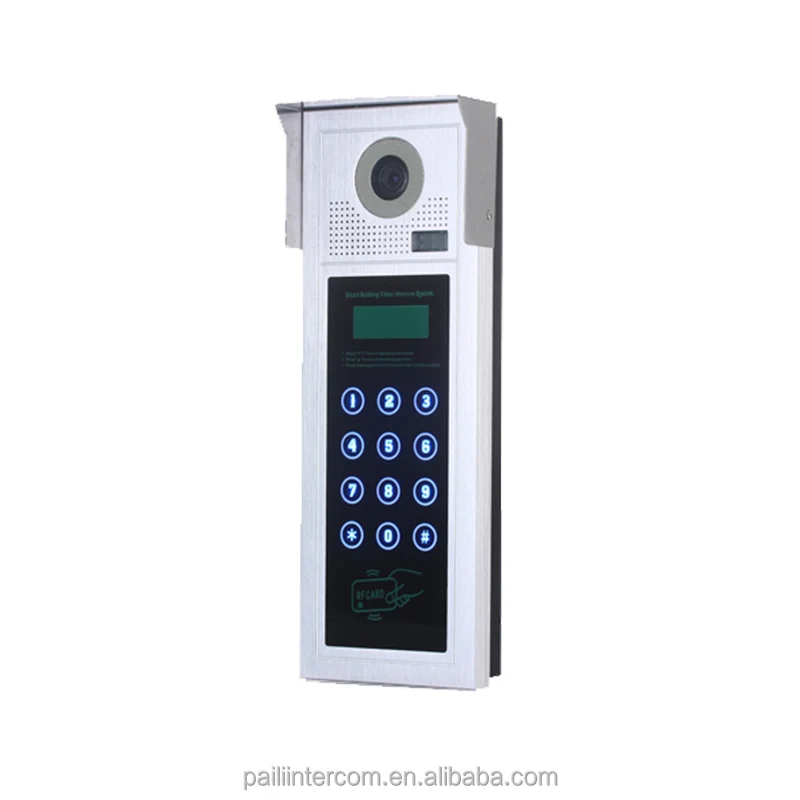 Paili Video Door Phone Unlock Record Monitor Call Digital Indoor Station Video Intercom Doorbell