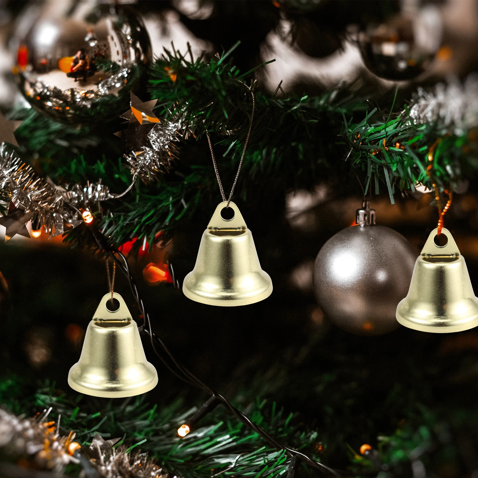 

20 Pcs The Bell Charms Craft Bells Ornament Hanging Vintage Decor Small Diy Crafts Doorbell
