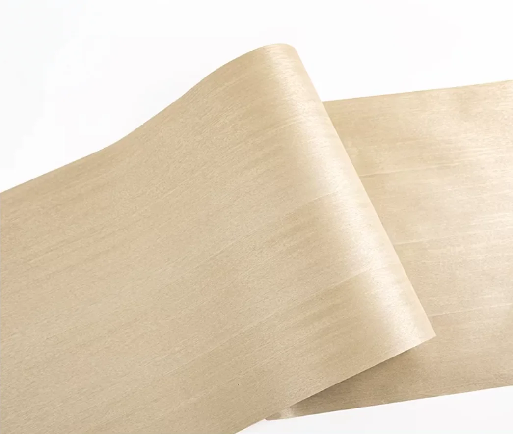 

0.25MM Kraft Paper Backed Natural Width Ayous straightgrain Wood Veneer Furniture Decoration Veneer