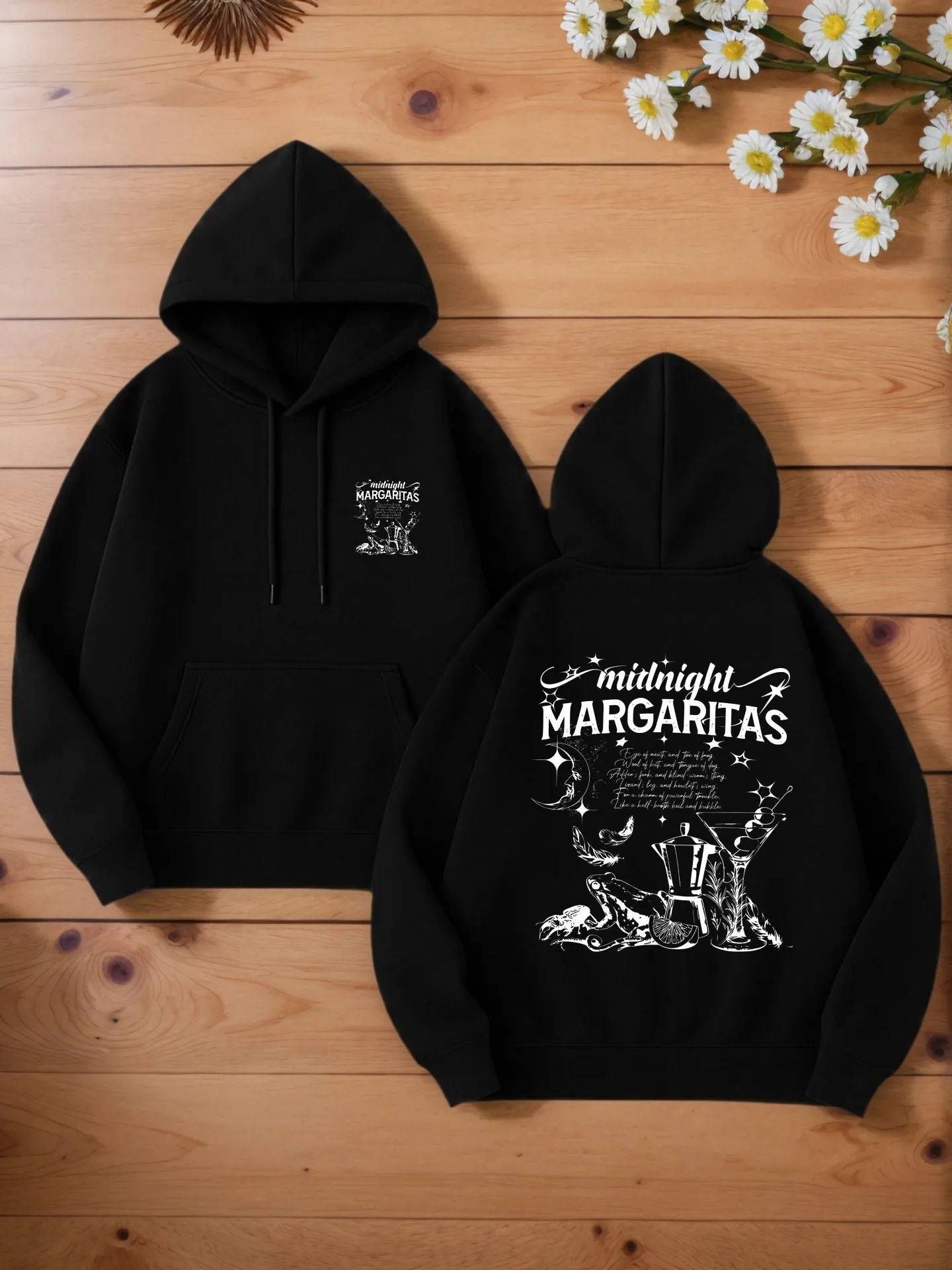 

Мужская толстовка с рисунком, принт Midnight Margaritas, повседневный уличный стиль, мягкая ткань, для повседневной носки, для молодых мужчин