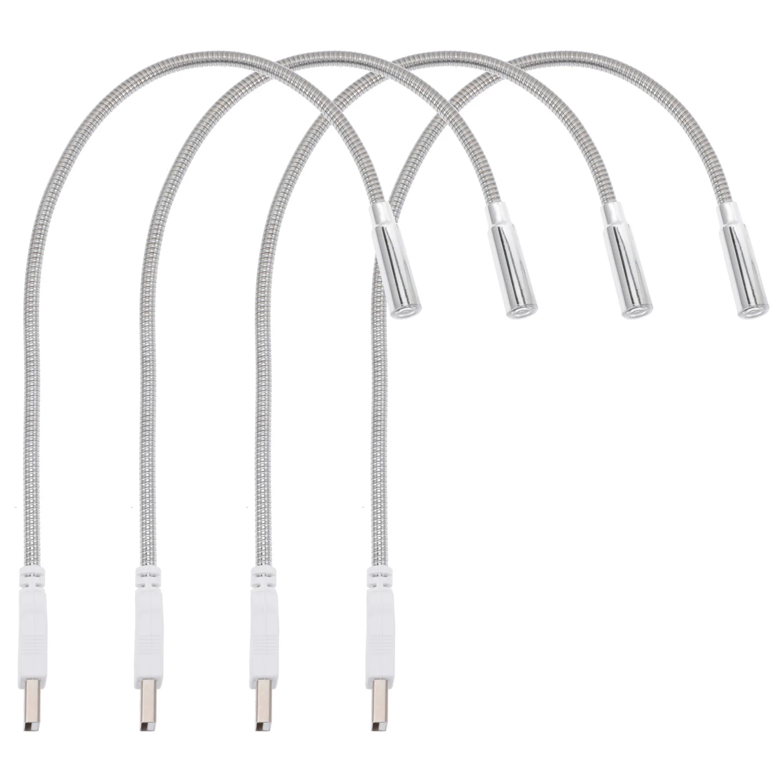 

4pcs Keyboard Light Usb Powered Flexible Tube Lamp For Computer Night Use Portable Eye Protection Light Usb Computer Lamp