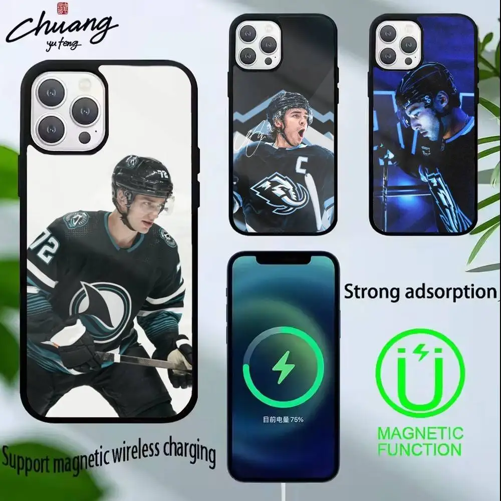 

Sharks-William Eklund Phone Case For iPhone17,16,15,14,13 Plus,Pro Max Magnetic For Magsafe Wireless Charging