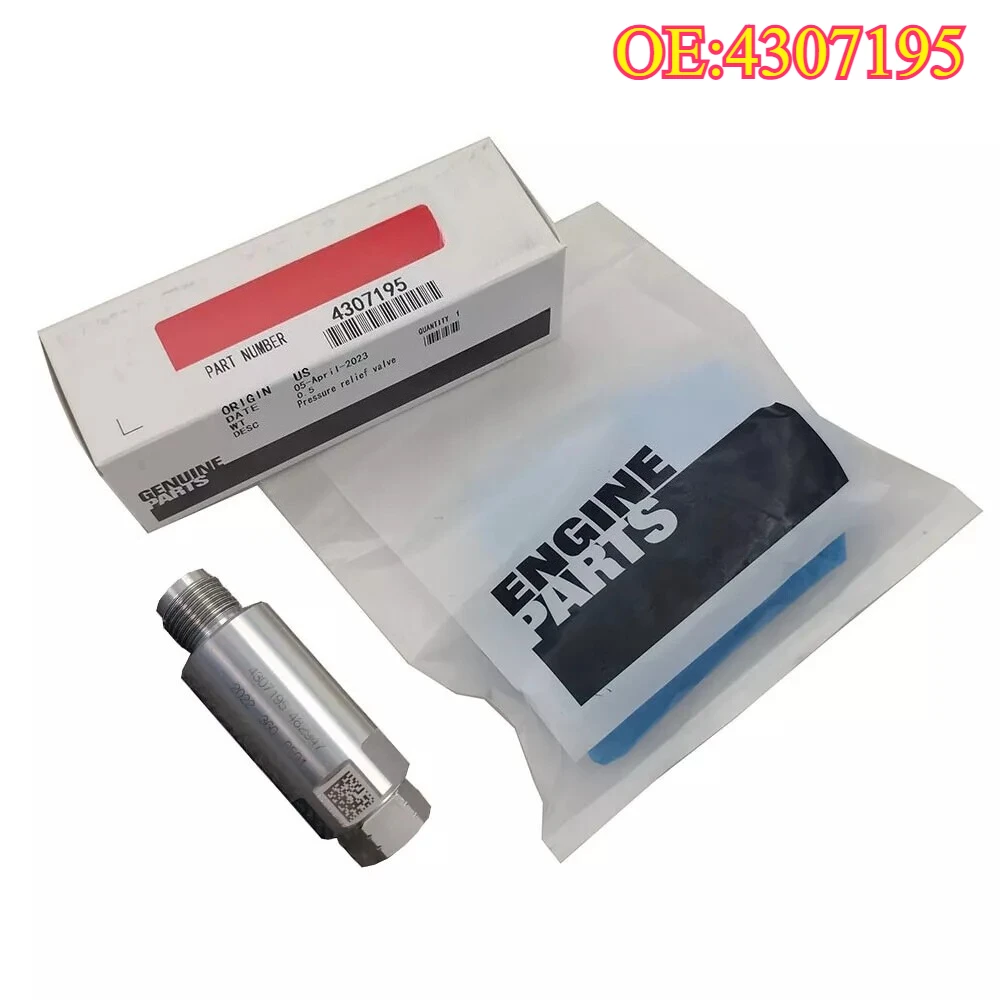 Original High Quality New For 4307195 Pressure Relief Valve Common  for Cummins ISX15 QSX15 5473196