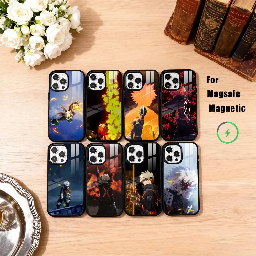 

B-bakugo A-Anime K-K-Katsuki Phone Case For iPhone17,16,15,14,13,12,11 Plus,Pro Max Magnetic For Magsafe Wireless Charging