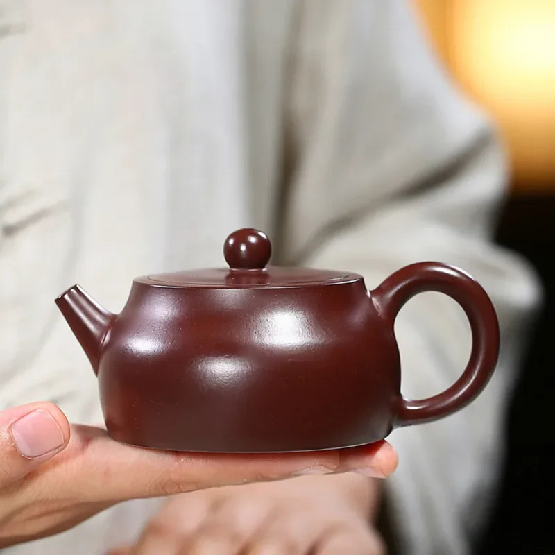 

170ml Yixing Purple Clay Teapots Master Handmade Tea Pot Beauty Tea Infuser Kettle Household Chinese Zisha Tea Set Teaware