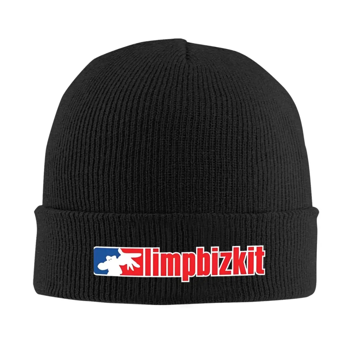 Limp Bizkit-gorro de punto con logotipo para hombre y mujer, gorro cálido Unisex, moda de otoño e invierno