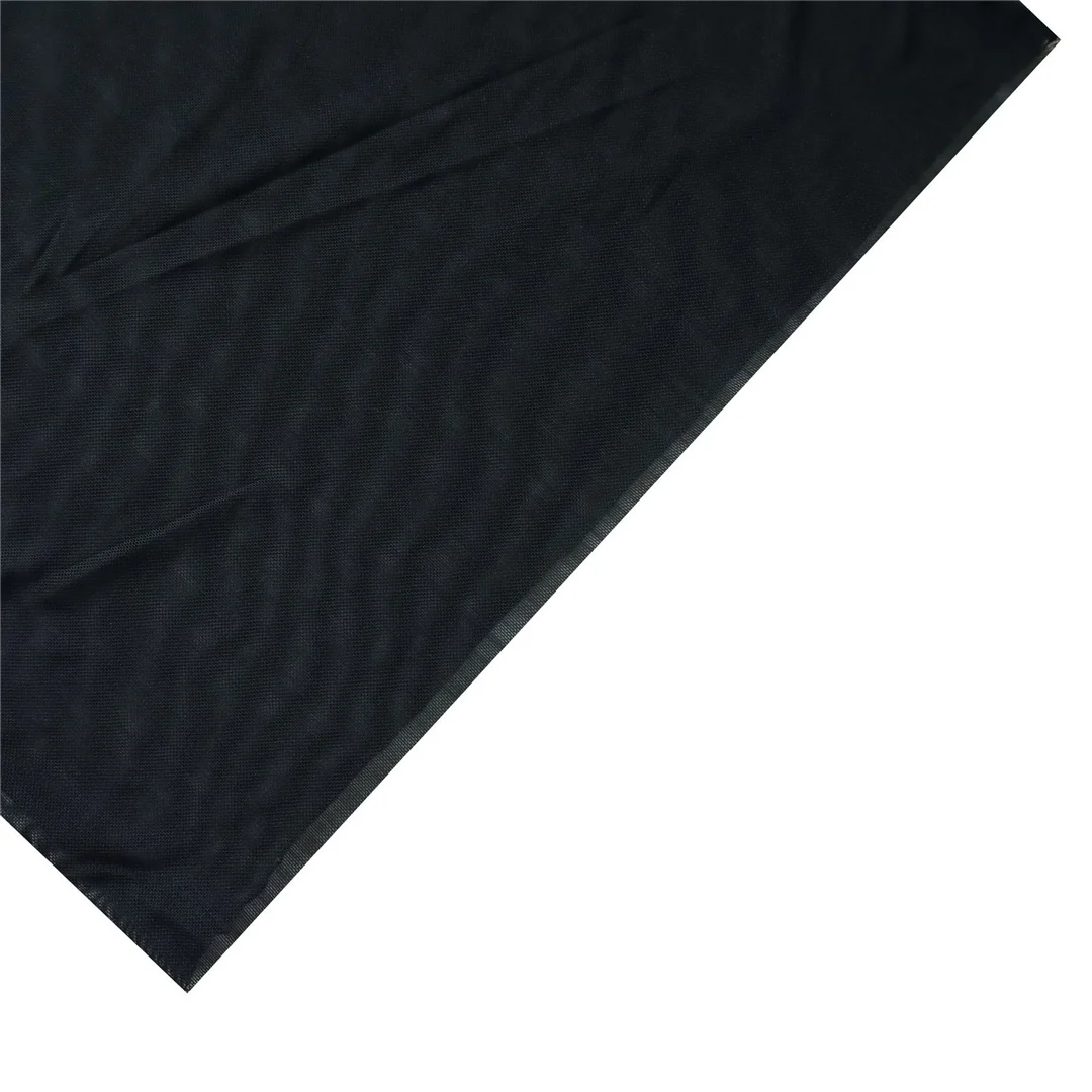 Langärmliges, durchsichtiges, gehäkeltes, gestricktes Tunika-Strandkleid, langes Strandkleid, Strandmode, Damenmode, V7055 – Detail 17