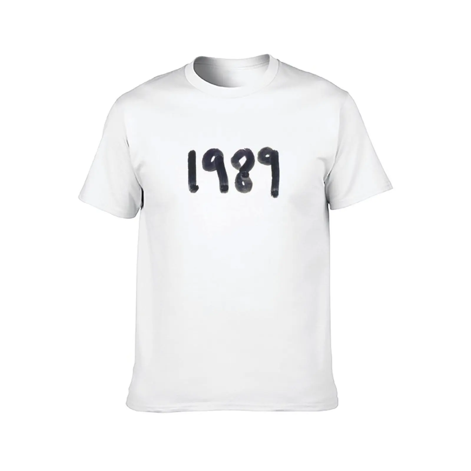 1989 camiseta camisetas para hombre paquete de algodón hombre camiseta de algodón pesado