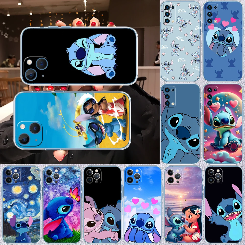 Funda de Teléfono DS3 con Diseño de Lilo y Stitch para Motorola Moto G10 G20 G30 G31 G32 G34 G35 G41 G42 G50 G51 G52 G55 G60 G60S G62 G71 G72 G75
