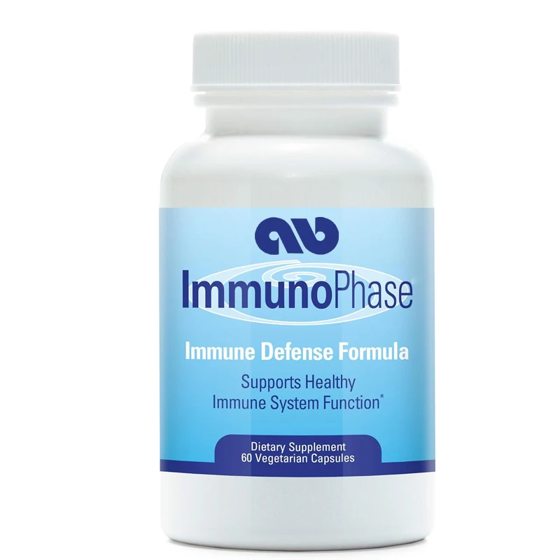 ImmunoPhase natural herbal immune support supplement, healthy immune function and seasonal health (60 vegetarian capsules)