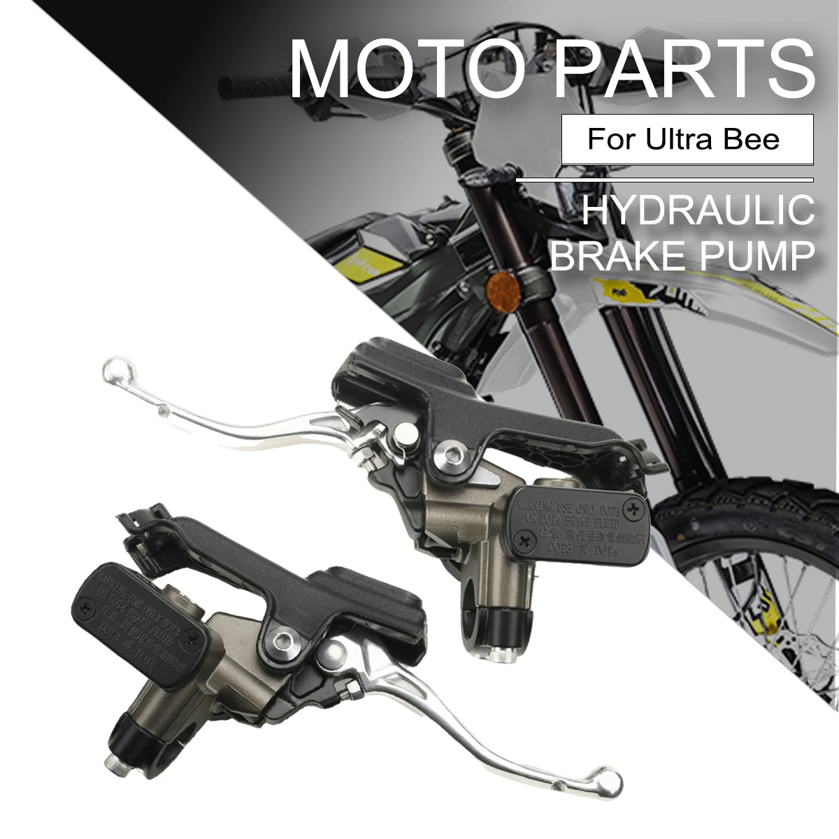 

Electric Motorcycle Left and Right Upper Hydraulic Brake Pumps For Surron Ultra Bee Brake Lever Master Cylinder Assembly