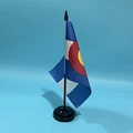 Black plastic pole